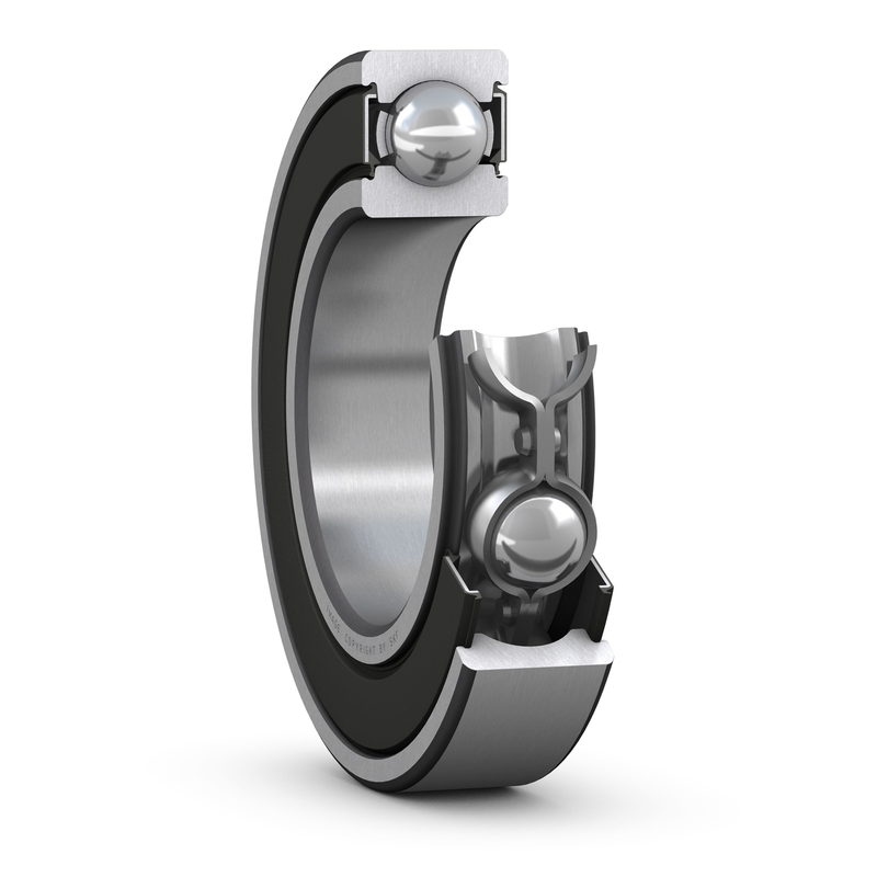 Groefkogellager SKF 6202-2RS1 niro voor o.a. overbrenging mega-power