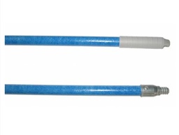 [WP431286] Manche en fibre de verre 140 cm bleu avec embout métallique 
